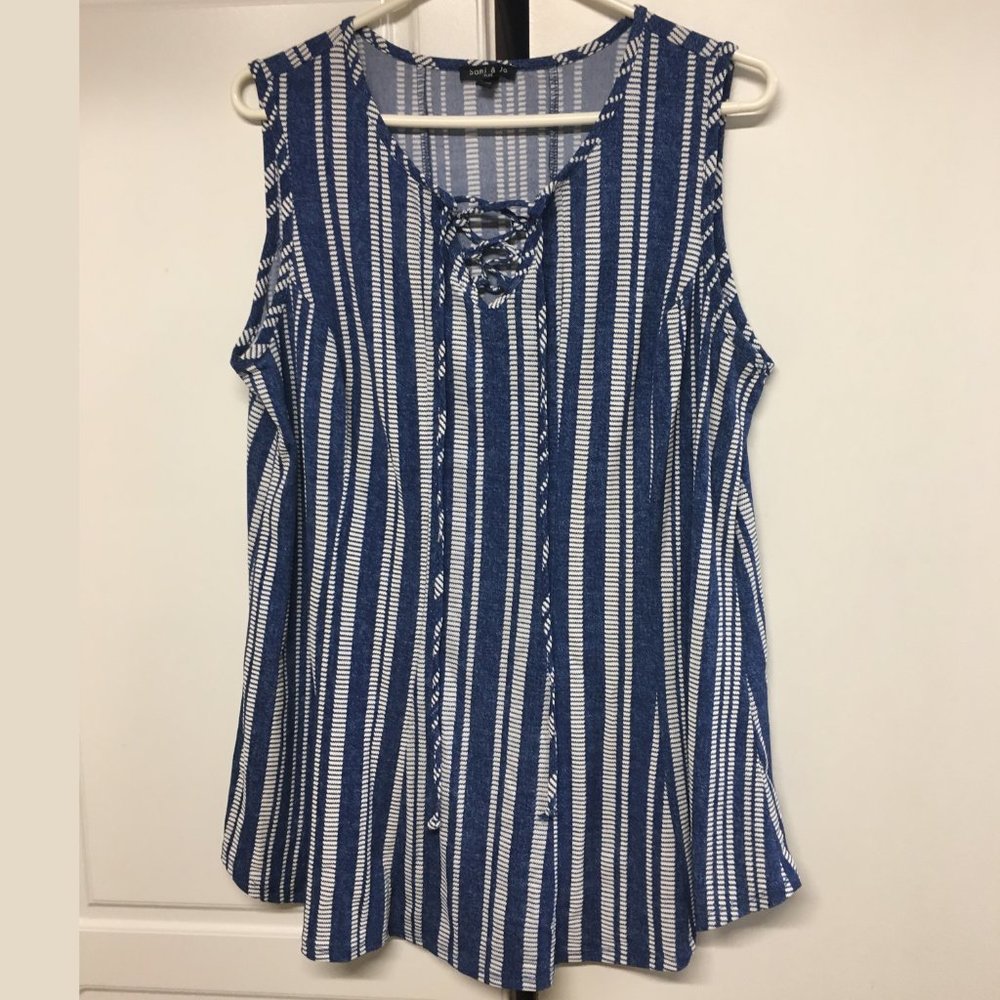 Pin Stripe Tank Top